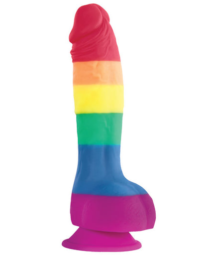 Colours Pride Edition 8" Dong W/suction Cup