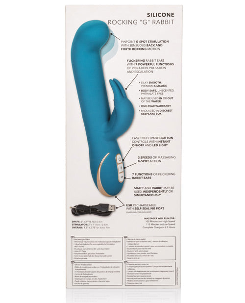 Jack Rabbits Signature Silicone Rocking G Rabbits -blue