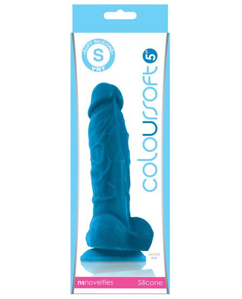 Coloursoft 5 Inch Silicone Soft Dildo