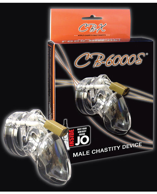 Cb-6000 2 1/2 Inch Cock Cage & Lock Set Chastity