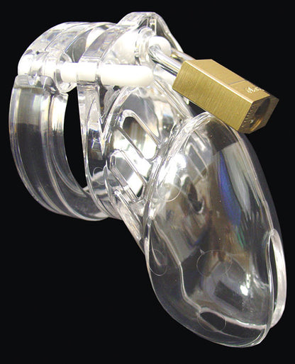 Cb-6000 2 1/2 Inch Cock Cage & Lock Set Chastity