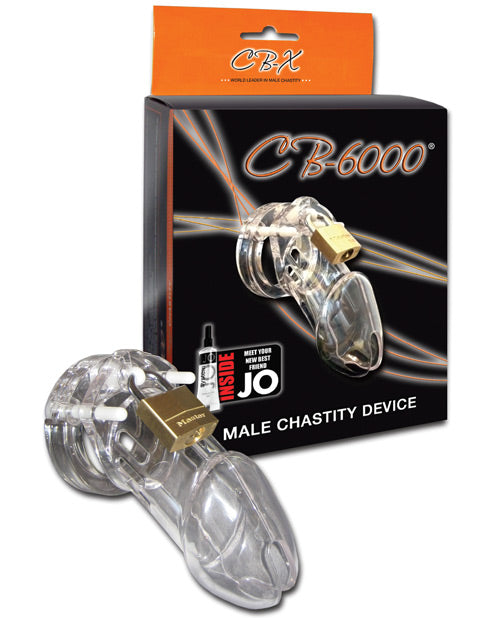 Cb-6000 2 1/2 Inch Cock Cage & Lock Set Chastity