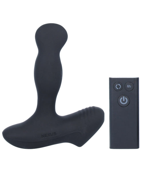 Nexus Revo Slim Rotating Premium Prostate Massager -  Black