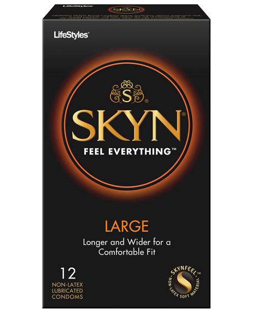 Lifestyles Skyn Non-latex Condoms - Large - 12 Pack