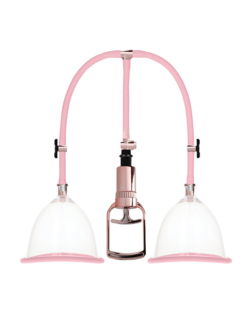 Shots Pumped Breast Pump Set - Medium Rose Gold