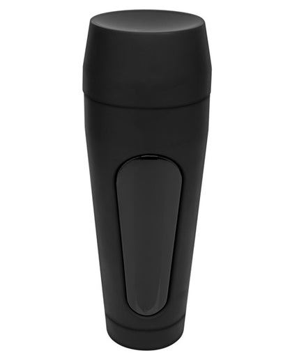 Optimale Secondskyn Silicone Warming Stroker - Black/slate