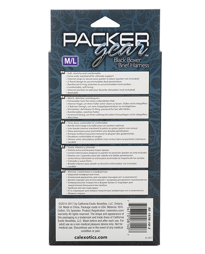 Packer Gear Boxer Harness - Black