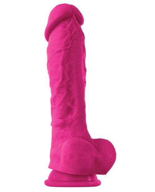 Colours Pleasures Silicone Dildo W/suction Cup