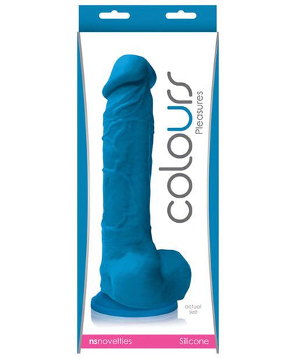 Colours Pleasures Silicone Dildo W/suction Cup