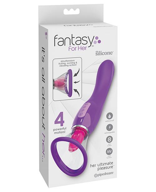 Fantasy For Her Ultimate Pleasure Vibrating Pussy Pump