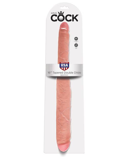 King Cock 16 Inch Tapered Double Ended Dildo