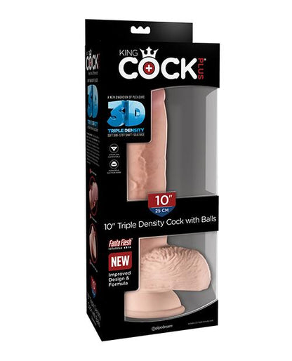 King Cock Plus Triple Density Cock W/balls