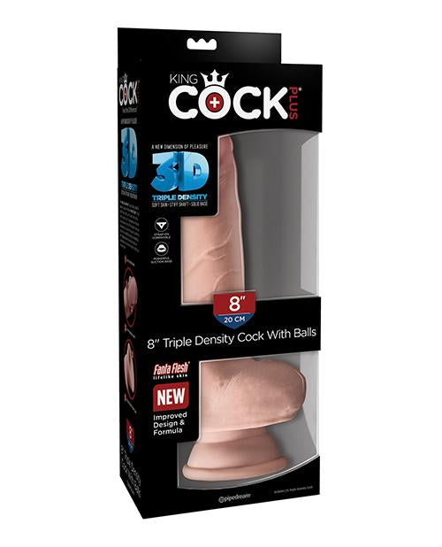 King Cock Plus Triple Density Cock W/balls