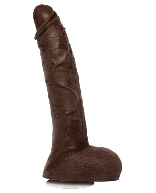 Jason Luv 10" Ultraskyn Cock W/removable Vac-u-lock Suction Cup - Chocolate