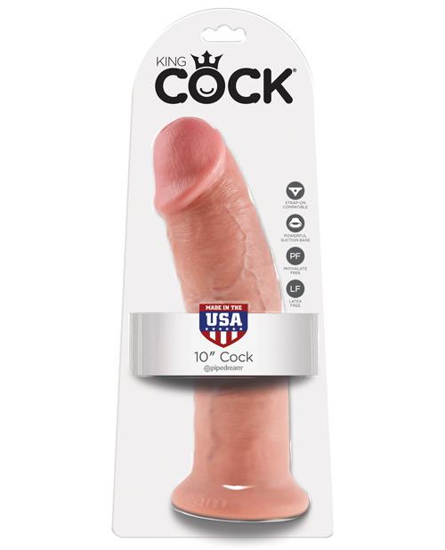 King Cock 10 Inch Realistic King Cock Dildo