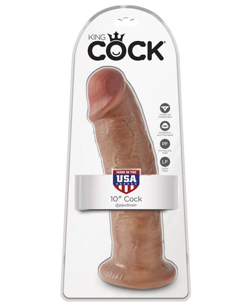 King Cock 10 Inch Realistic King Cock Dildo