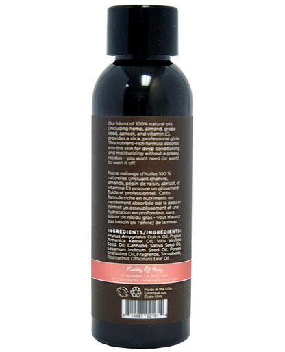 Earthly Body & Massage Oil - 8 Oz