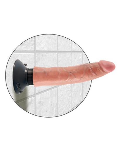 King Cock 7" Vibrating Cock