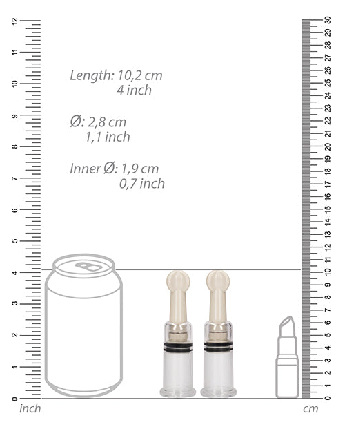 Shots Pumped Nipple Set