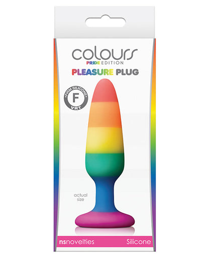 Colours Pride Edition Pleasure Plug - Rainbow