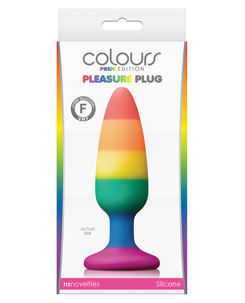 Colours Pride Edition Pleasure Plug - Rainbow