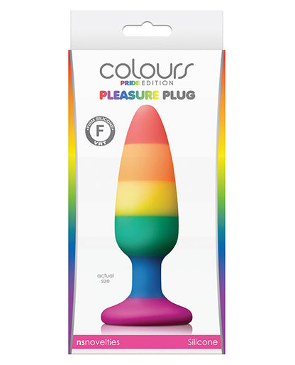 Colours Pride Edition Pleasure Plug - Rainbow