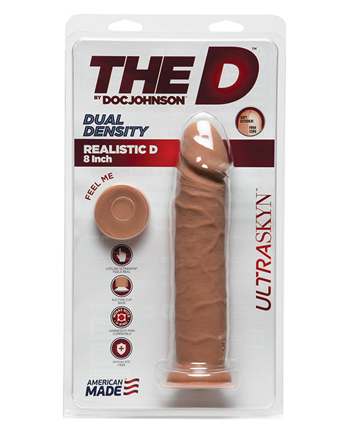 The D 8 Inch Realistic Dildo