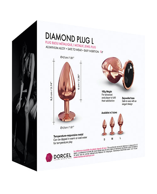 Dorcel Aluminium Bejeweled Diamond Plug