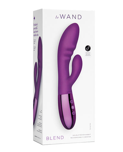 Le Wand Blend Double Motor Rabbit Rechargeable Vibrator