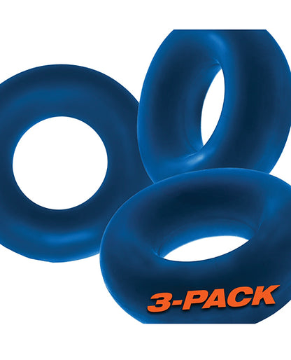 Oxballs Fat Willy 3 Pack Jumbo Cock Rings