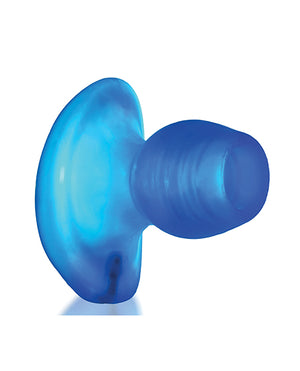 Oxballs Glowhole 1 Hollow Buttplug W/led Insert Small - Clear