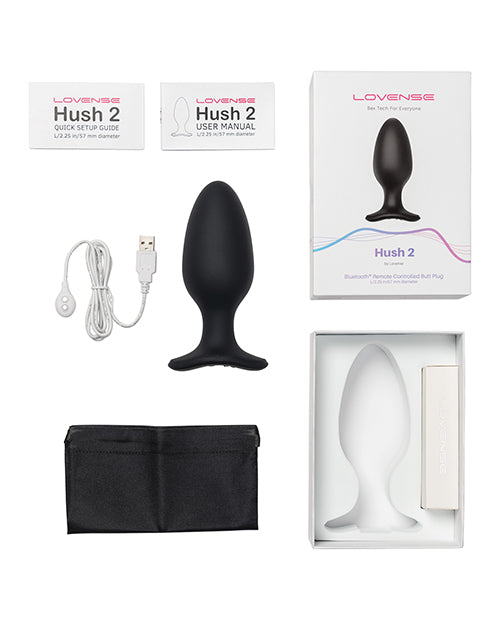 Lovense Hush Butt Plug - Black