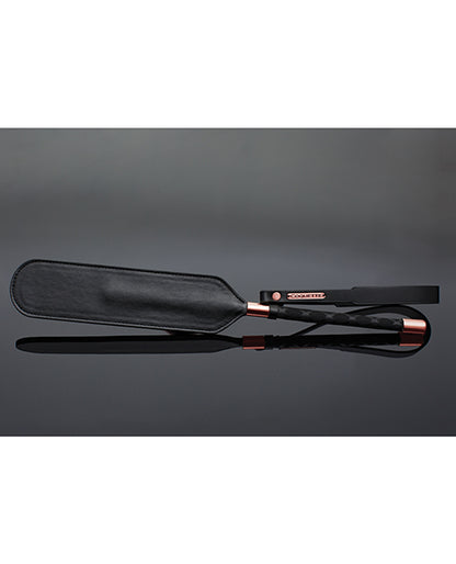 Pleasure Collection Matte Finish Paddle - Black/rose Gold