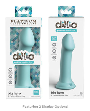 Dillio Platinum 6 Inch Big Hero Silicone Dildo