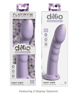 Dillio Platinum 8 Inch Super Eight Silicone Dildo