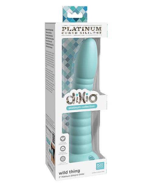 Dillio Platinum 7 Inch Wild Thing Silicone Dildo