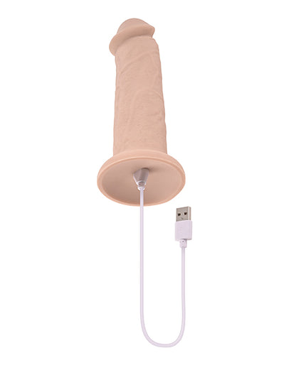 Evolved 7 Inch Girthy Vibrating Dong