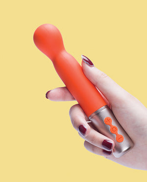 The Naughty Collection Interchangeable Heads Vibrator - Bundle