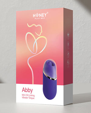 Abby Mini Clit Licking Vibrator Tongue Sex Toy