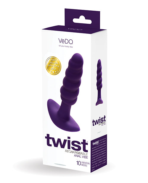 Vedo Twist Rechargeable Anal Plug