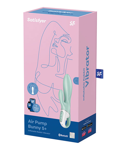 Satisfyer Air Pump Bunny 5+ - Mint