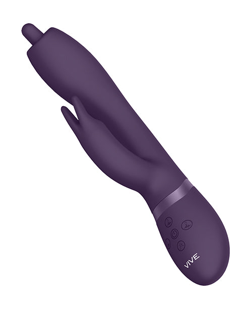 Shots Vive Nilo Pinpoint Rotating G-spot Rabbit - Purple