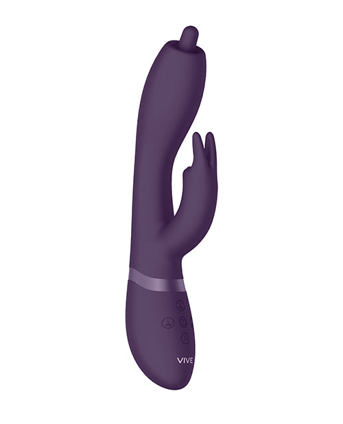 Shots Vive Nilo Pinpoint Rotating G-spot Rabbit - Purple