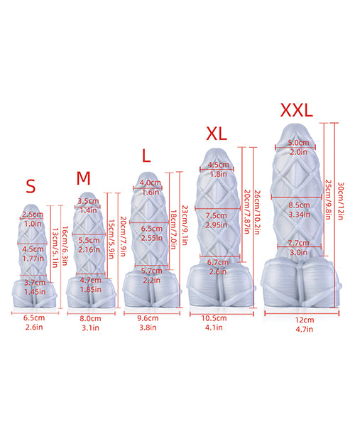 665 Fetishique Fantasy Silicone Dildo 7 - 12 Inches