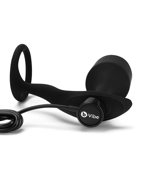 B-vibe Vibrating Snug & Tug - Black