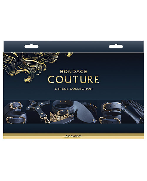 Bondage Couture 6 Piece Kit - Blue