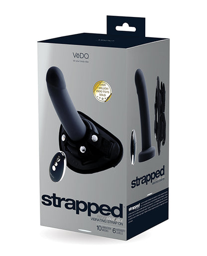 Vedo Strapped Rechargeable Vibrating Strap On