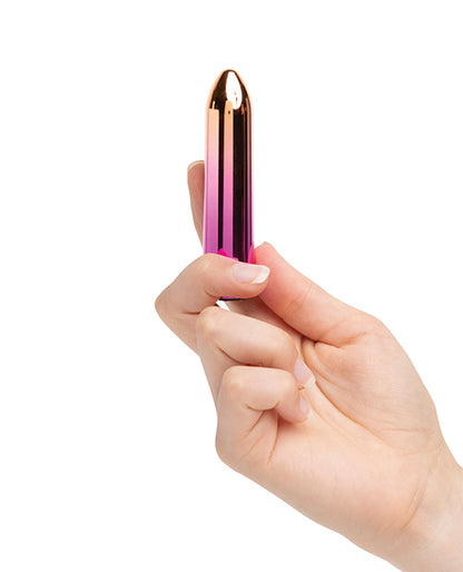 Nu Sensuelle Aluminium Point Rechargeable Bullet - Multicolor