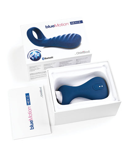 Ohmibod Blue Motion Nex 3 Bluetooth Couples Ring - Cobalt Blue