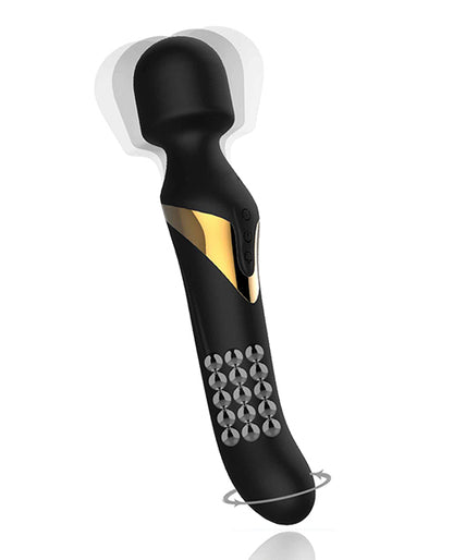 Dorcel Dual Orgasms Wand - Black/gold